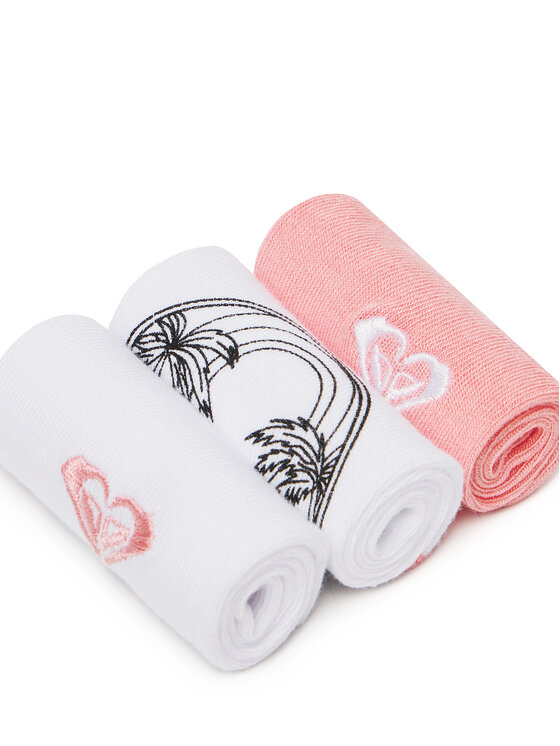 Roxy Roxy Dlouhé ponožky AS_ROXY_05W_SS25 (3-PACK) Růžová