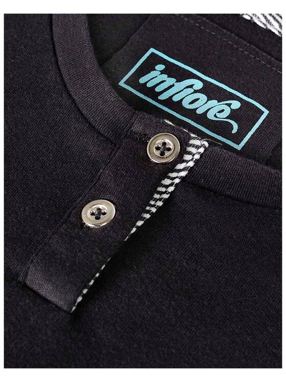Infiore Infiore Piżama JFL0577 Szary Comfortable Fit