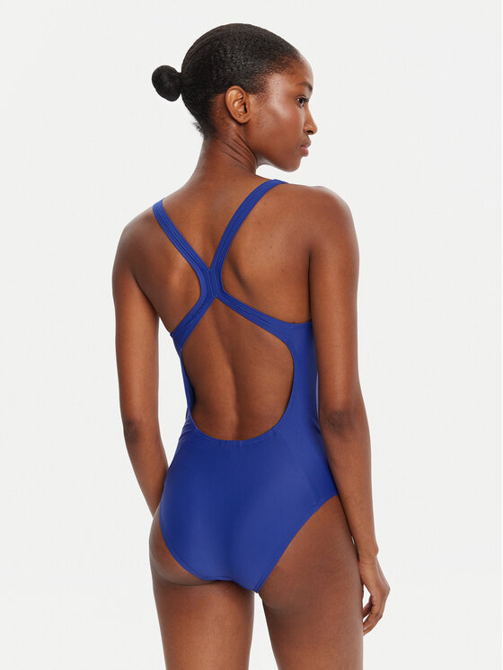 adidas adidas Kupaći kostim 3-Stripes JY4719 Plava Slim Fit