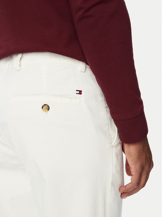 Tommy Hilfiger Tommy Hilfiger Παντελόνι chino Denton MW0MW44822 Κρεμ Regular Fit
