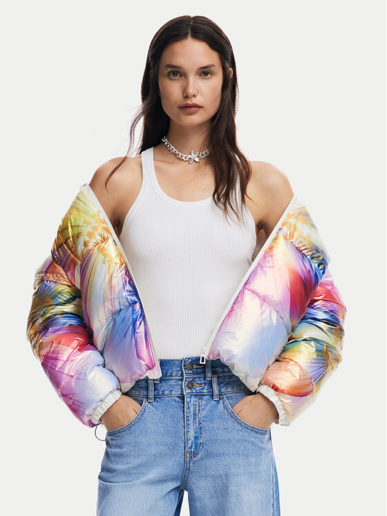Desigual Desigual Zimní bunda Kalmar 24WWEW40 Barevná Regular Fit