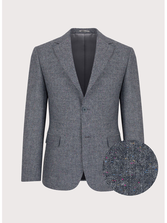 Pako Lorente Pako Lorente Marynarka P22WP-3X-043 Szary Slim Fit