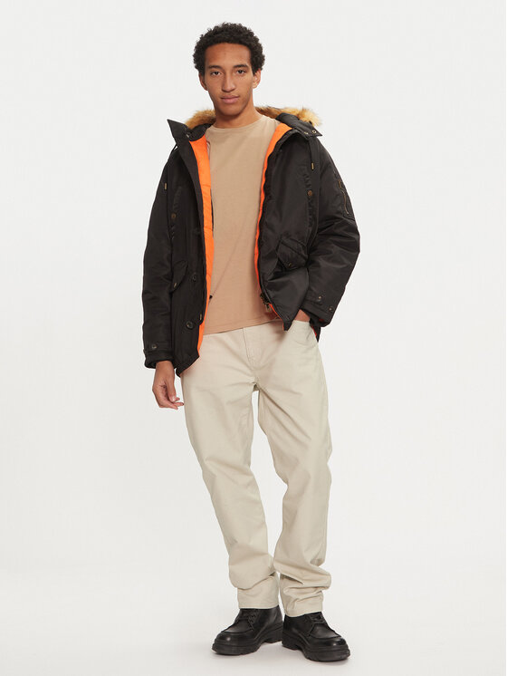 Guess Guess Parka M4BL22 WG932 Μαύρο Regular Fit