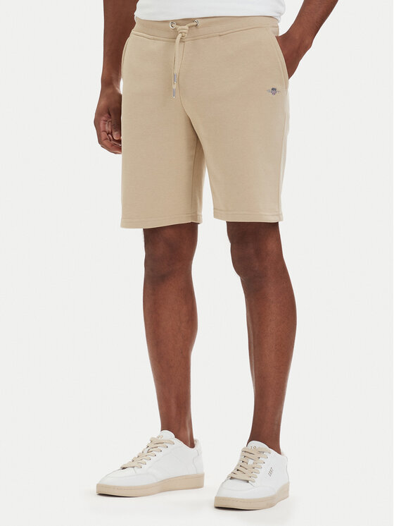 Gant Gant Αθλητικό σορτς 2009027 Μπεζ Regular Fit