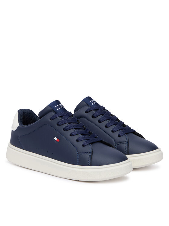 Tommy Hilfiger Tommy Hilfiger Сникърси T3X9-35233-1355A474 S Тъмносин