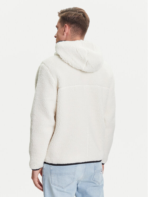 Tommy Jeans Tommy Jeans Μπουφάν μεταβατικό Teddy DM0DM19224 Μπεζ Regular Fit