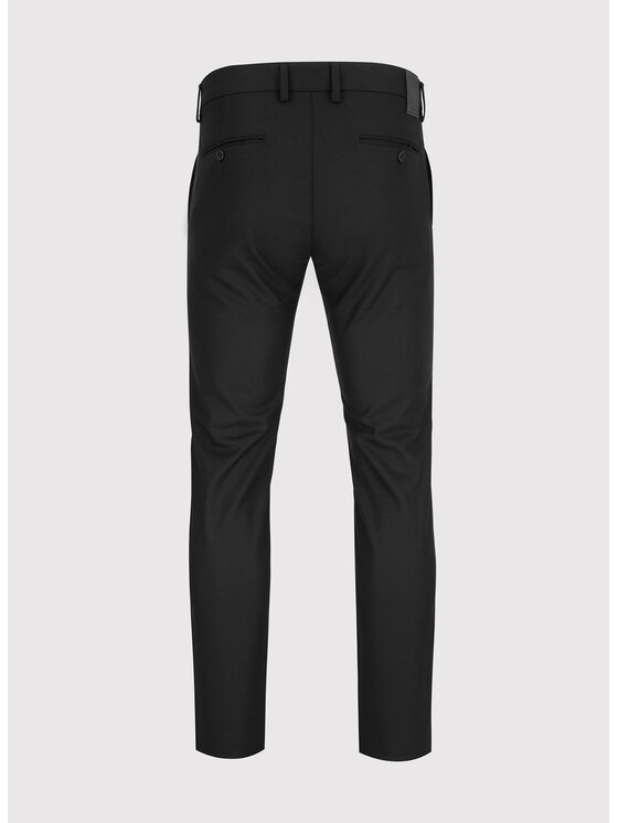Pako Lorente Pako Lorente Chinosy P22WF-WX-003 Czarny Classic Fit