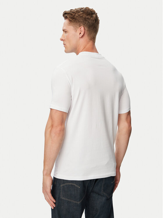 KARL LAGERFELD KARL LAGERFELD Majica 755750 500221 Bela Regular Fit