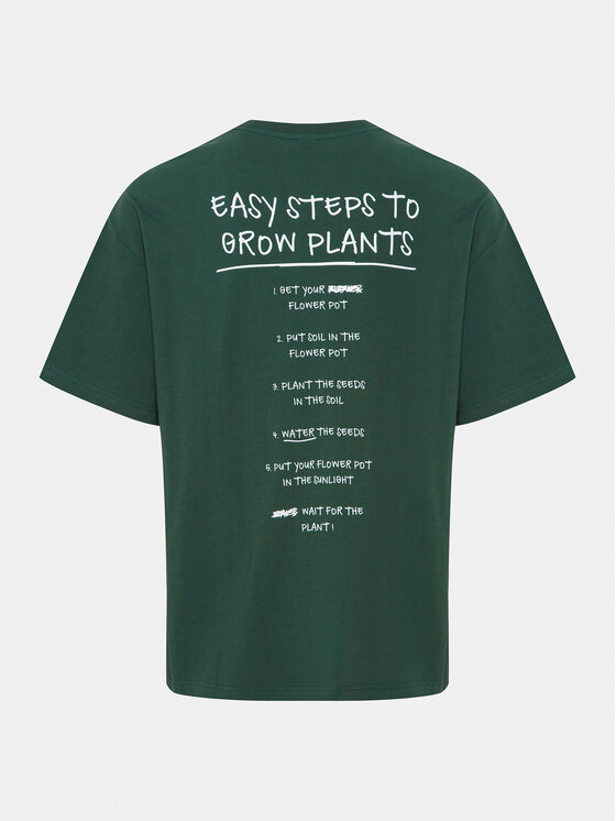 Solid Solid T-shirt 21108143 Verde Regular Fit