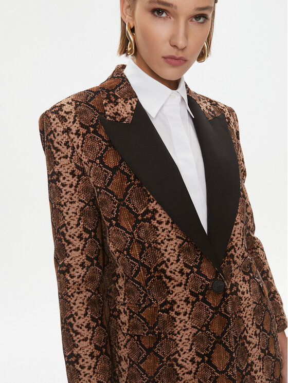 PINKO Pinko Сако Ginger 102481 A1EK Кафяв Regular Fit