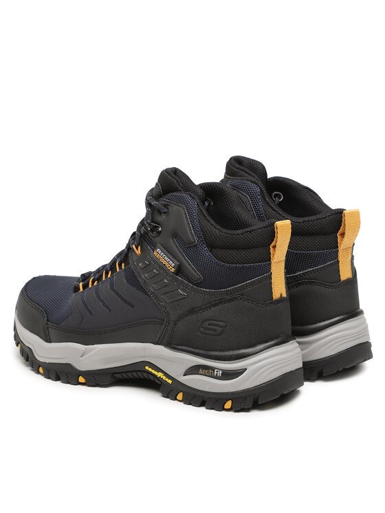 Skechers Skechers Trapery Arch Fit Dawson Raveno 204634/NVBK Niebieski