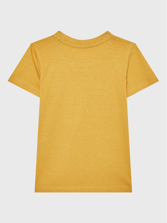 T-shirt N3GI09 K8HM0 Arancione Regular Fit