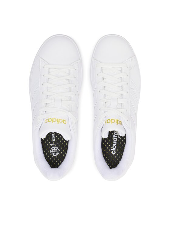 Adidas cloudfoam white fashion men