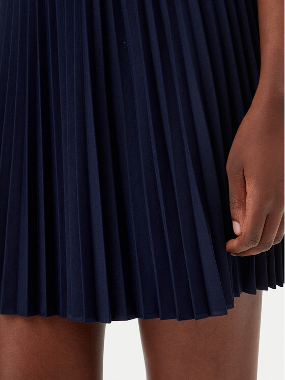 Lacoste Lacoste Plisēti svārki JF1403 Tumši zils Regular Fit