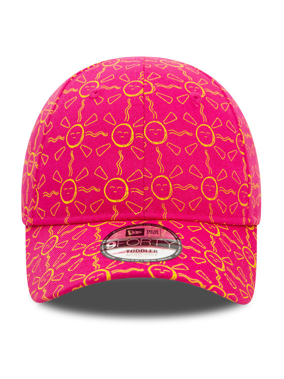 New Era New Era Kšiltovka Kids Aop Sun 940 Ne 60503360 Růžová