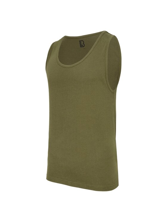 Brandit Brandit Tank top 4210.1.6XL Zielony Basic Fit