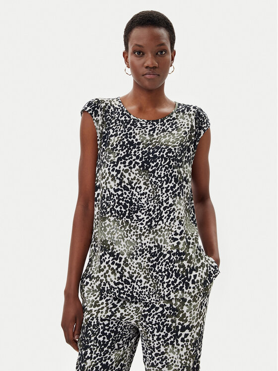 Olsen Olsen Halenka 12002113 Zelená Regular Fit