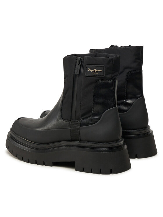 Pepe Jeans Pepe Jeans Μποτάκια PLS50528 Μαύρο