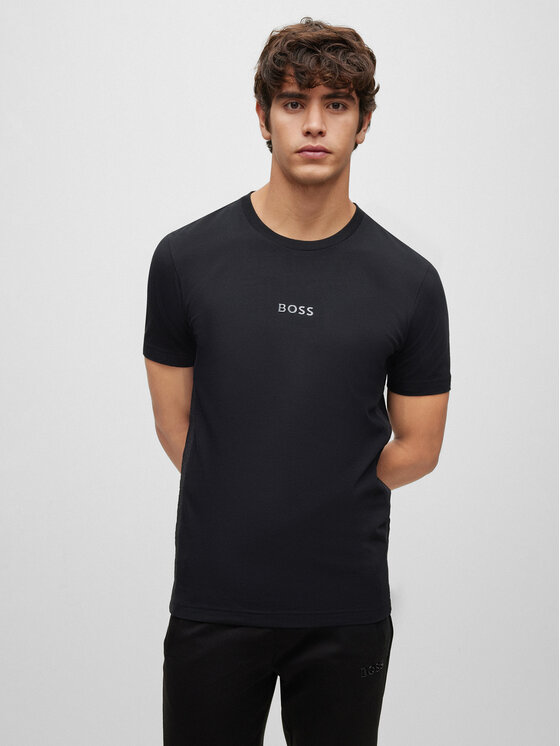 Boss Majica 50488794 Črna Regular Fit