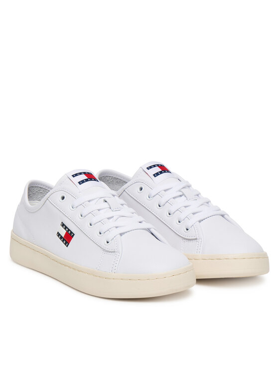 Tommy Jeans Tommy Jeans Tenisówki Tjw Lightweight Court EN0EN02875 Biały