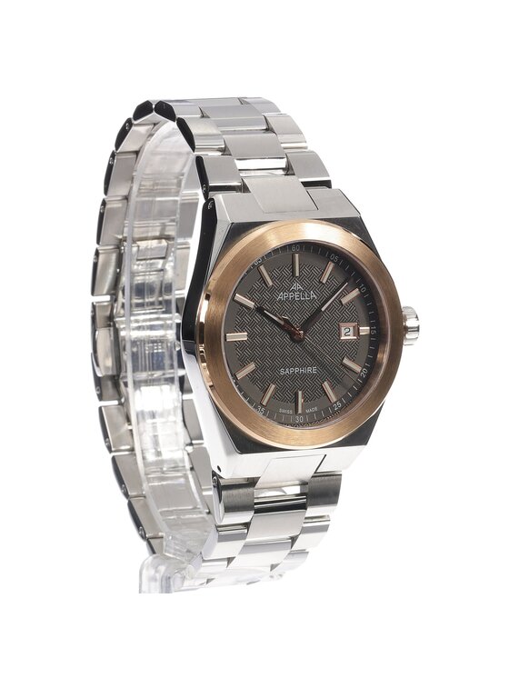Appella Appella Zegarek L70015.R116Q Srebrny