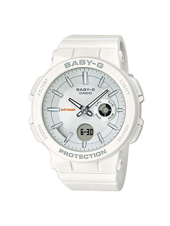 Baby-G Zegarek BGA-255-7AER Biały