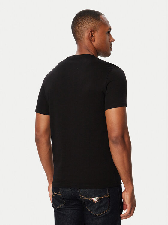 Guess Guess Тишърт M6BI49 K6186 Черен Slim Fit