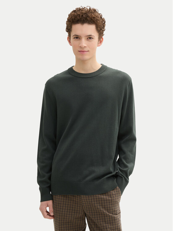 Tom Tailor Denim Tom Tailor Denim Pullover 1042509 Grün Regular Fit