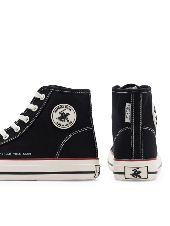 Beverly Hills Polo Club Beverly Hills Polo Club Sneakers aus Stoff WP40-OG-31-3 Schwarz