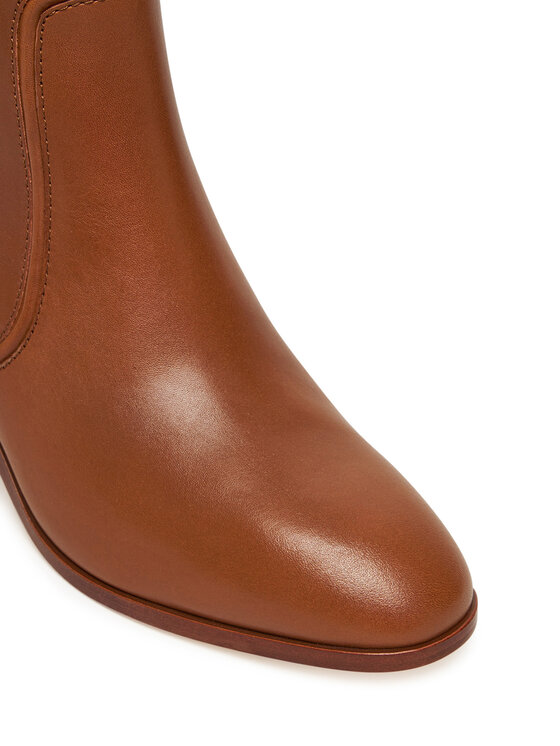 LAUREN RALPH LAUREN LAUREN RALPH LAUREN Kozaki Charly Bo Tal 802974388001 Brązowy