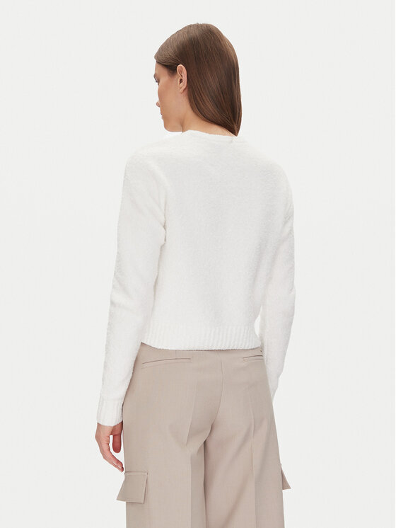 DKNY DKNY Sweter DJ4R0424 Écru Regular Fit