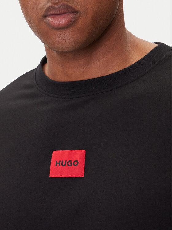 HUGO HUGO Pyžamo Galaxy 50549188 Černá Regular Fit