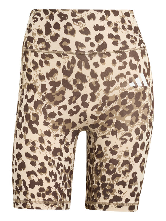 adidas adidas Velo šorti Optime Essentials Workou KH4854 Bēšs Slim Fit