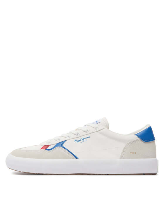 Pepe Jeans Pepe Jeans Sneakersy Travis Brit M PMS31038 Biela