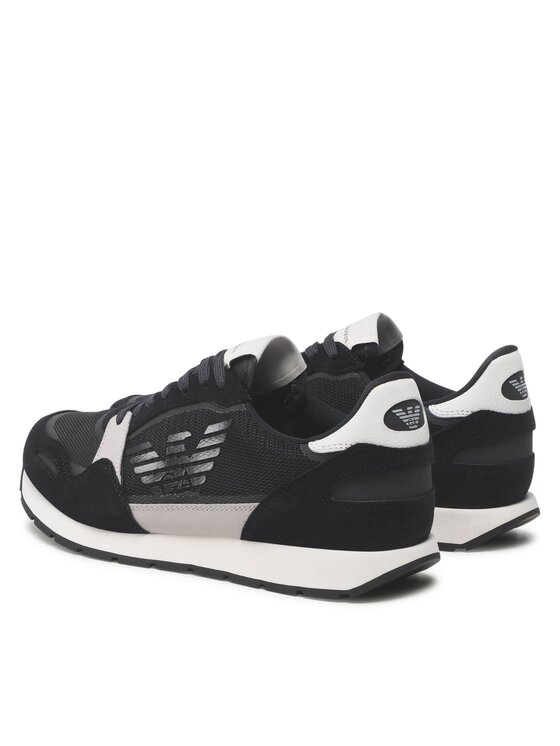 Emporio Armani Emporio Armani Sneakersy X4X537 XM678 S158 Granatowy