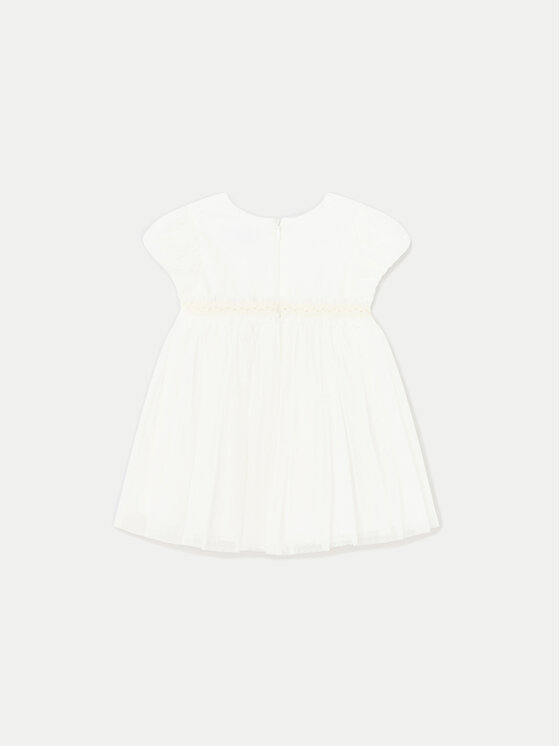 Mayoral Mayoral Elegantes Kleid 01904 Écru Regular Fit
