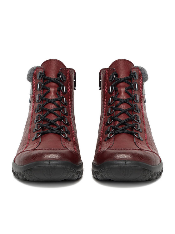 Rieker Rieker Škornji CEO-L7144-35 Bordo rdeča