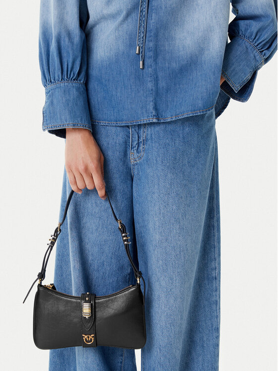 PINKO PINKO Käekott Arthemis Shoulder Mini AI 24-25 PLTT 103512 A29V Must