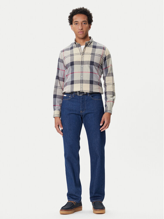 Barbour Barbour Marškiniai Glendale MSH4992TN53 Smėlio Regular Fit