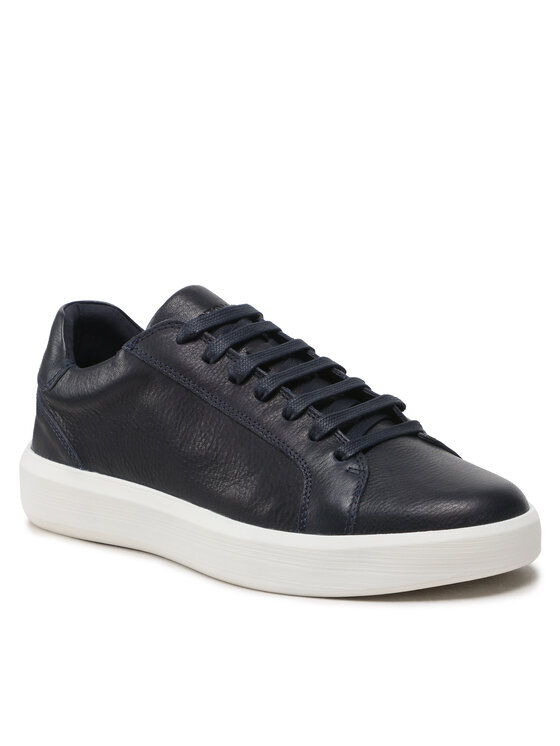 Geox Sneakersy U Velletri U35EAC00085C4002 Granatowy | Modivo.pl