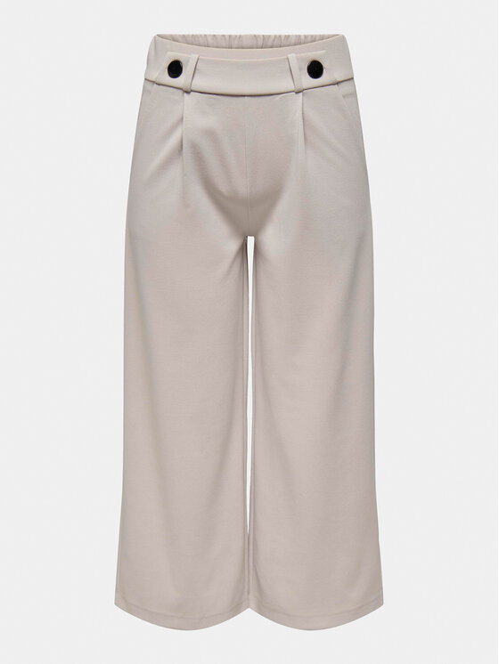 JDY JDY Kuloty Geggo 15208417 Beżowy Wide Leg
