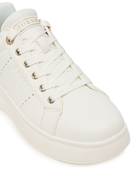 Guess Guess Sneakersy FLPWES ELE12 Biały