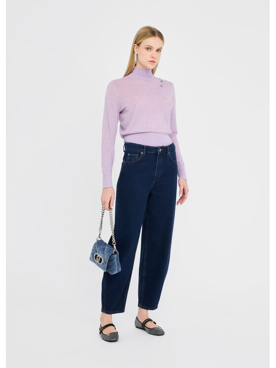 Liu Jo Liu Jo Maglione CF5267MA92O53508 Viola Regular Fit