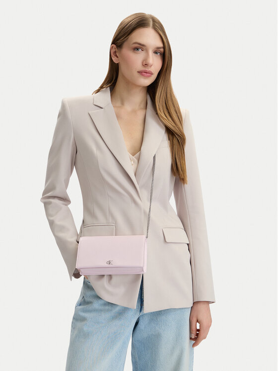 Calvin Klein Geantă Ck Wallet On Chain LV04F3319G Vișiniu