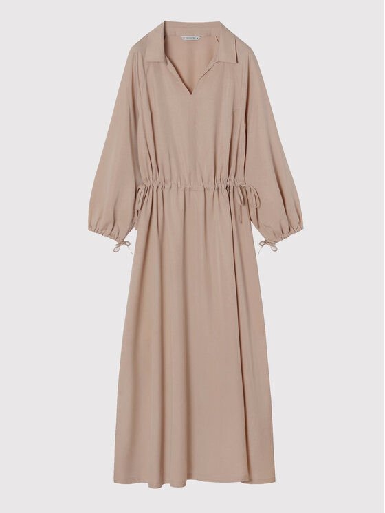 Tatuum Tatuum Vestito da giorno Malta T2216.196 Beige Regular Fit