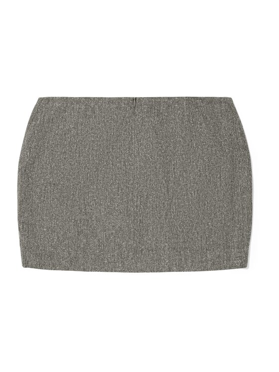 La Mania La Mania Spódnica SHORTY Szary Classic Fit
