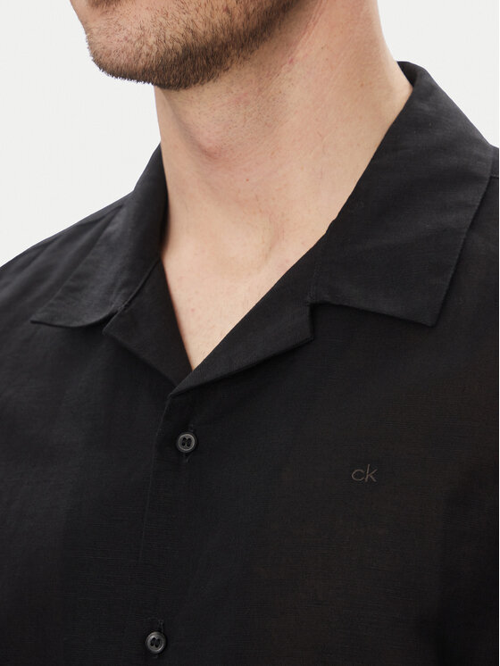 Calvin Klein Calvin Klein Košulja K10K114197 Crna Regular Fit