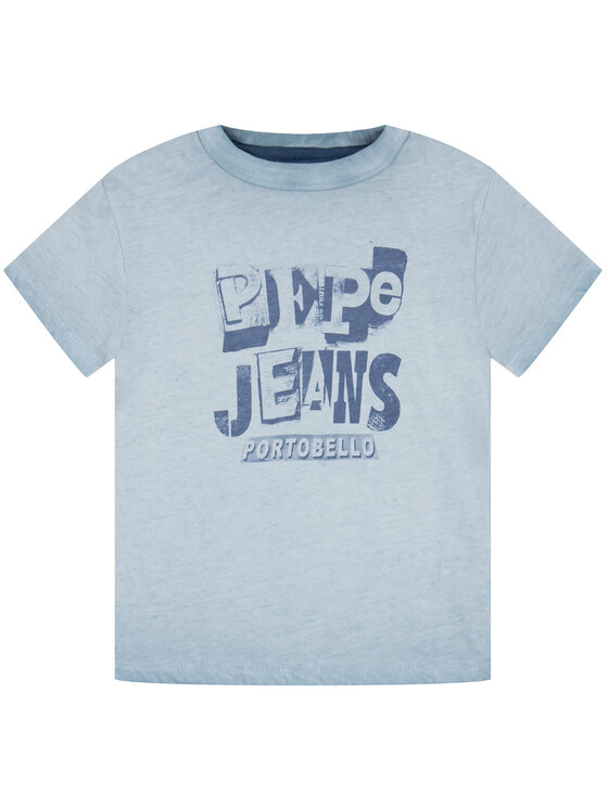 Pepe Jeans Pepe Jeans T-shirt Taylor PB502716 Blu Regular Fit