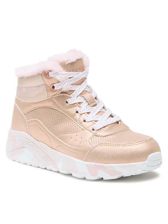 Skechers Skechers Sportcipők Uno Lite Camo Dazzle 310485L/GDPK Arany