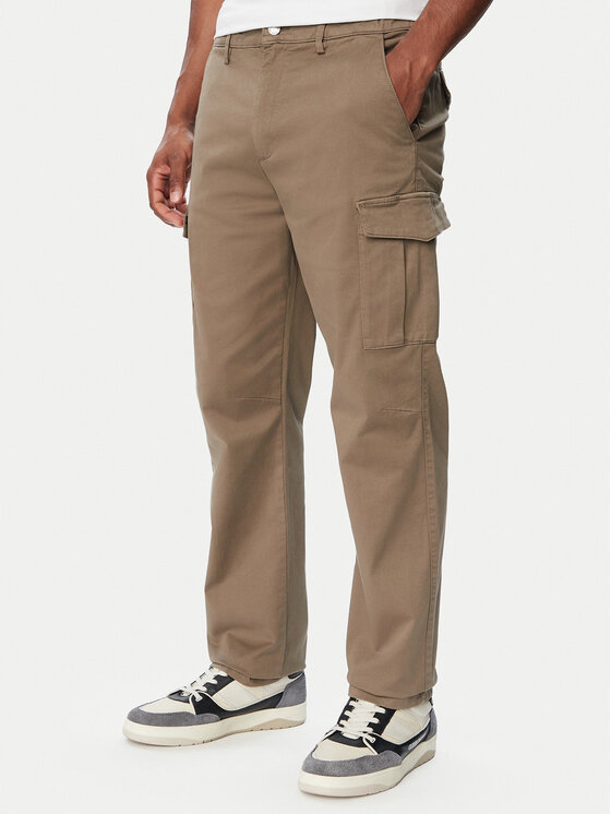 Guess Guess Штани карго M6YB53 W2793 Хакі Cargo Fit